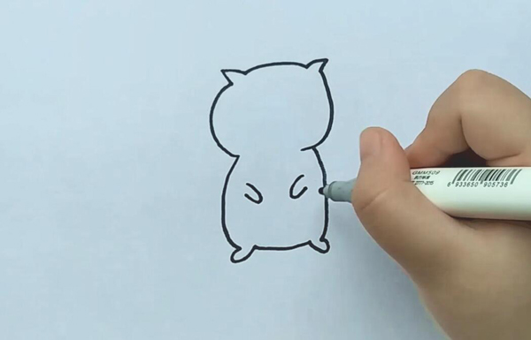 松鼠简笔画 松鼠怎么画