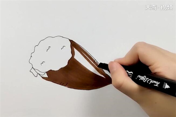 红薯简笔画