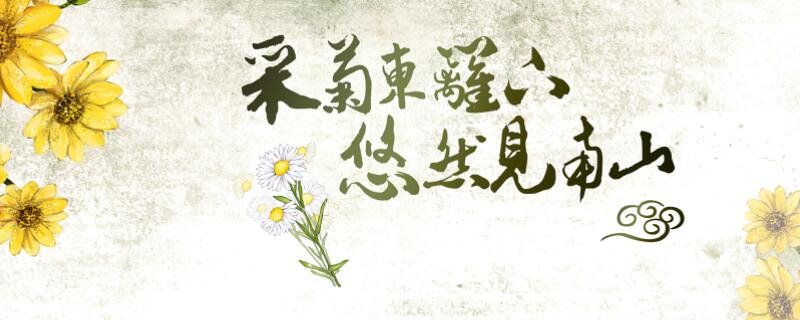 采菊东篱下是什么季节 采菊东篱下什么意思