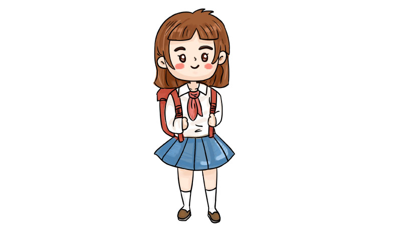 少先队员简笔画 少先队员怎么画