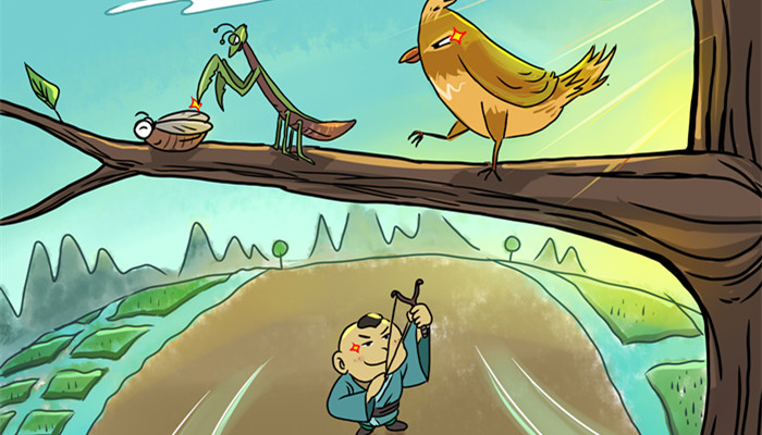 螳螂捕蝉黄雀在后告诉我们什么道理 螳螂捕蝉黄雀在后的道理