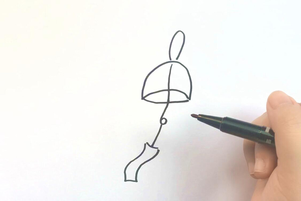 日式风铃简笔画