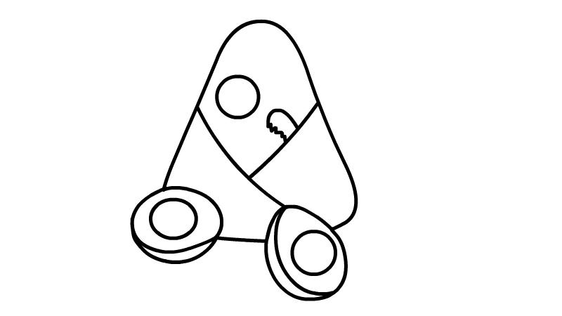 端午节粽子简笔画步骤  端午节粽子简笔画教程