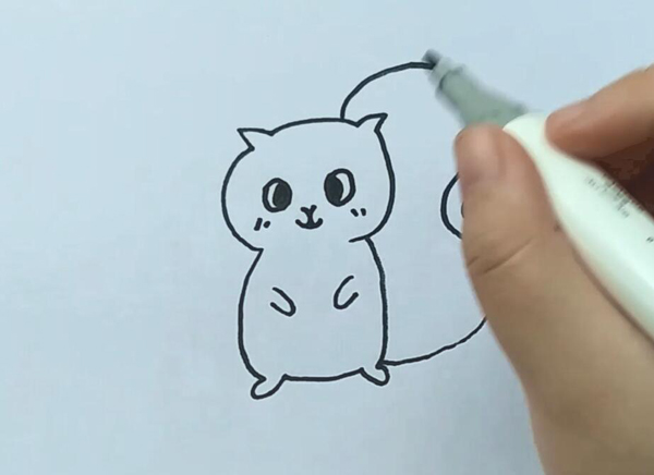 松鼠简笔画 松鼠怎么画