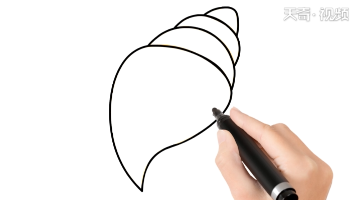 巴西涡螺简笔画 巴西涡螺简笔画怎么画