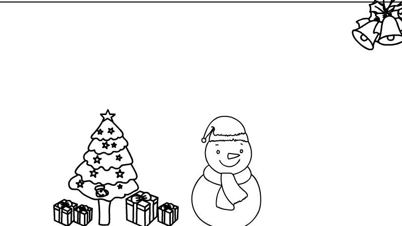 圣诞节快乐手抄报