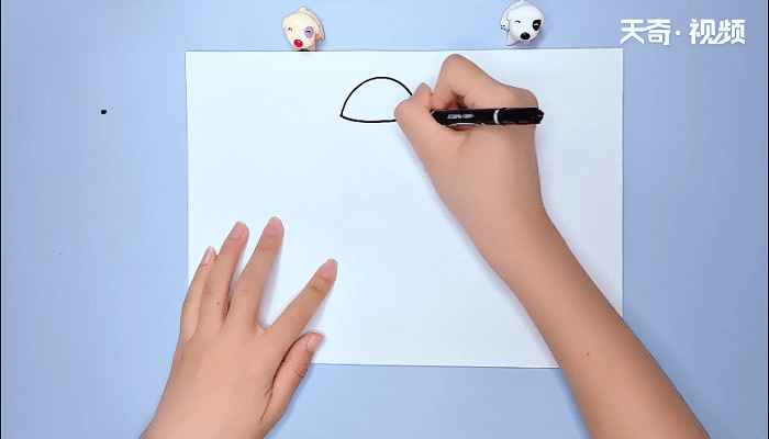 漂亮女孩简笔画 漂亮女孩简笔画画报