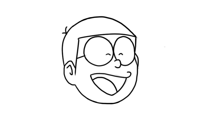 人脸简笔画 人脸怎么画简单