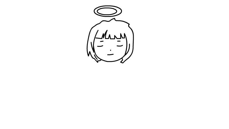 天使画法简笔画步骤  天使画法简笔画教程