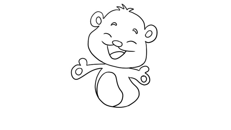 熊的简笔画
