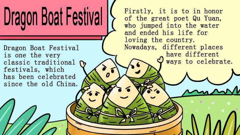 端午节英语手抄报内容 端午节英语手抄报内容画法