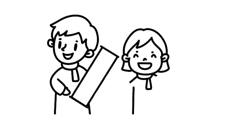 新年绘画图片一家人简笔画