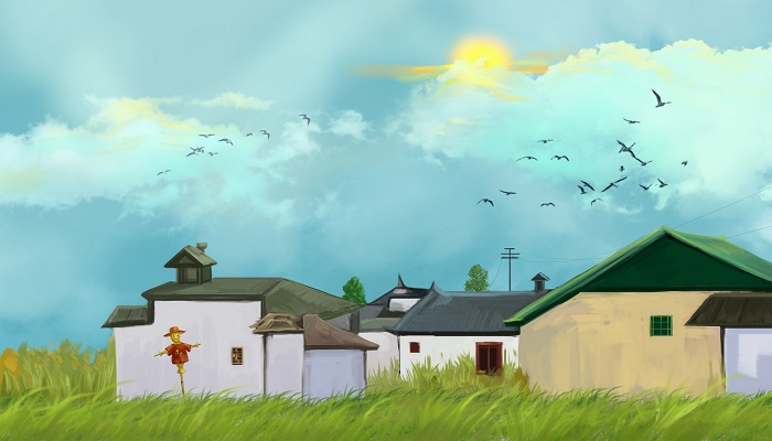 村晚古诗后两句的情景 村晚后两句描绘了怎样的情景