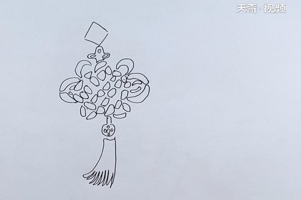 中国结简笔画