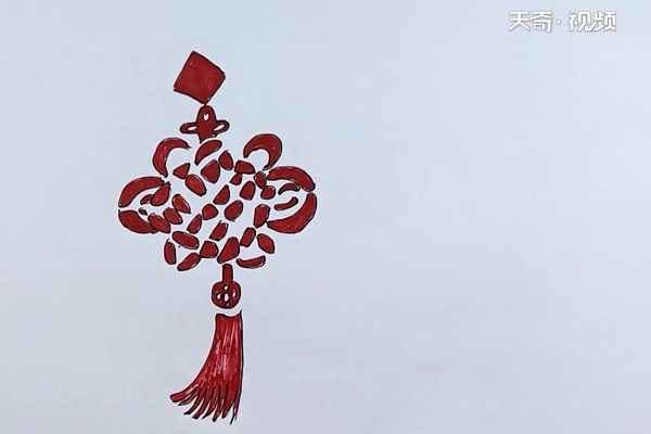 中国结简笔画