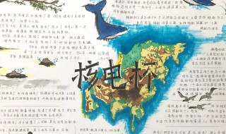 魅力核电手抄报资料 核电站手抄报