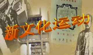 新文化运动背景（新文化运动背景,标志及主要内容）