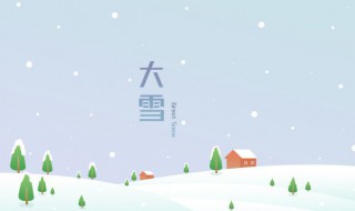 大雪鹖鴠怎么读以及是什么意思（大雪什么意思?）