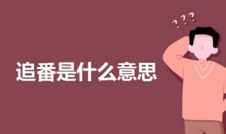 追番是什么意思啊（入坑必看100部番剧）