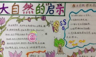 大自然手抄报简单内容（二年级大自然手抄报简单内容）