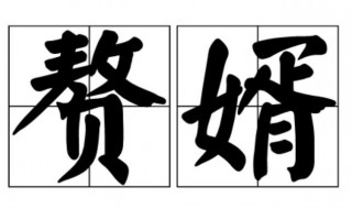 赘婿什么意思 入门赘婿什么意思