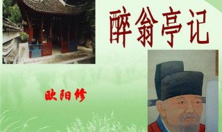 醉翁亭记原文译文（醉翁亭记原文译文手写图片）