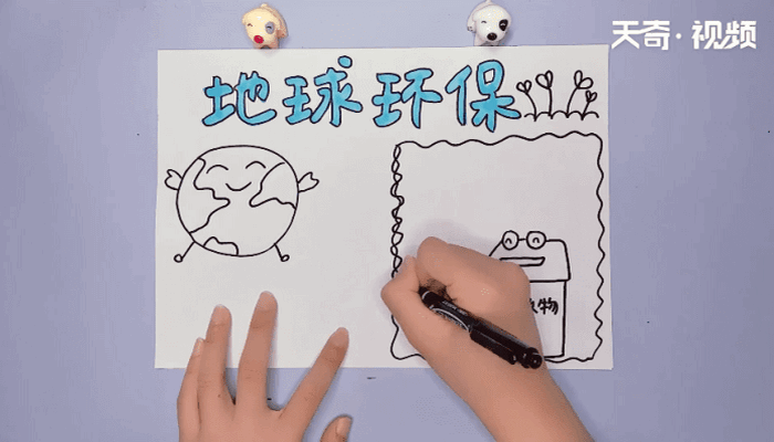 地球环保手抄报 地球环保手抄报画报