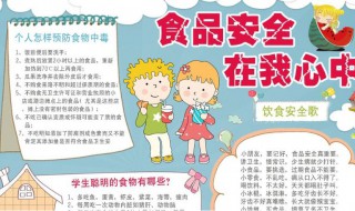 食品安全手抄报内容资料 食品安全手抄报内容资料50字