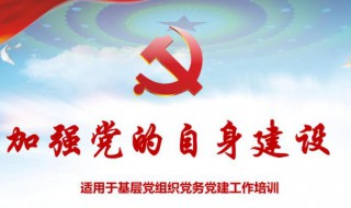 党的建设的主要内容（党的建设包括七个方面）