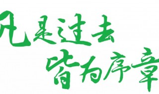 凡是过往皆为序章的全诗是什么 凡是过往皆为序章的全诗是什么意思