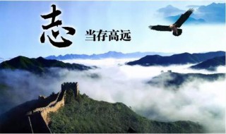 志当存高远的意思（志当存高远的意思是什么意思）