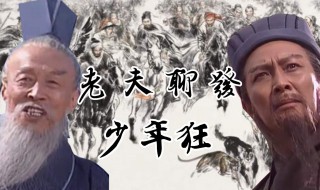 老夫聊发少年狂是什么意思呀（老夫聊发少年狂聊表达什么情感）